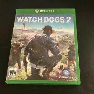 Green Xbox One Video Game Watch Dogs 2
